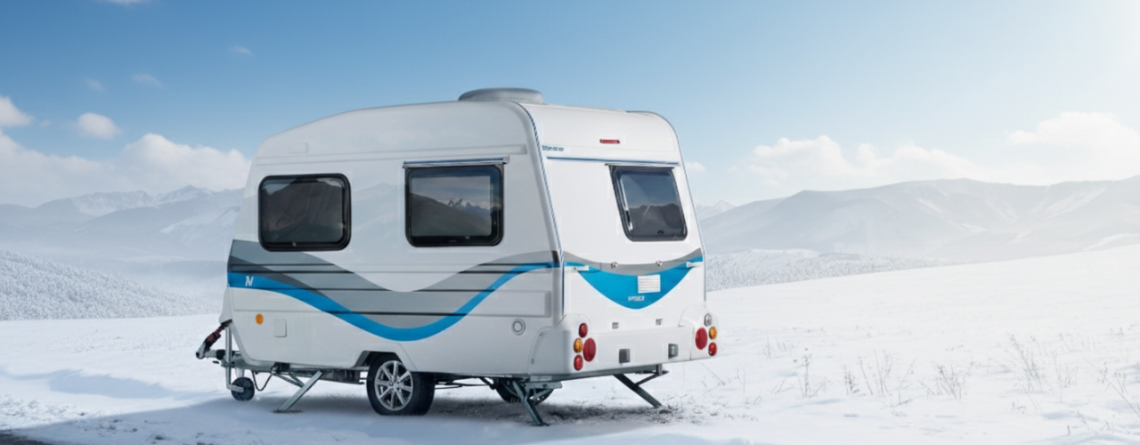 Proč si vybírat nový karavan už v zimě
