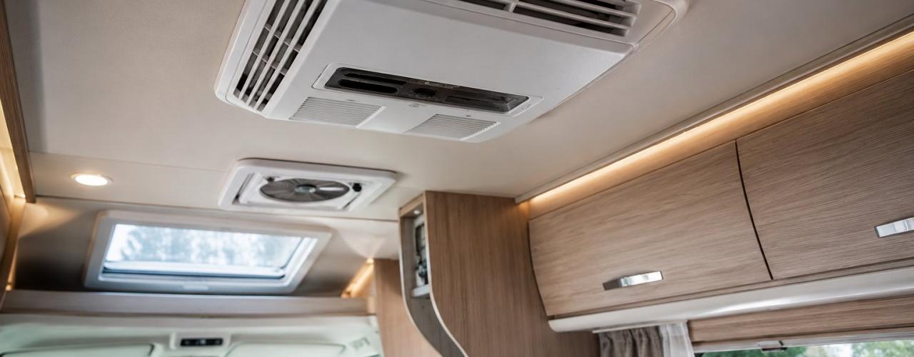 Instalace klimatizace a ventilačních jednotek do karavanu