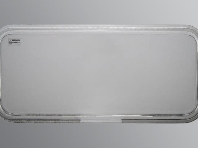Zadní pevné okno 1270x570 mm - jednoduché čiré